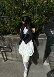 RIBBON SLEEVELESS OPS