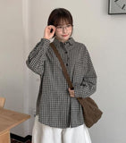 Akiru Pocket Over Check Shirt