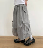 Hiruki Banding Bermuda Cargo Pants