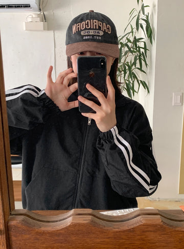 Hota color matching lettering ball cap