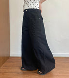 Visitk Summer Cut Cotton Wide Pants