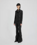 Asymmetrical Drape Pants