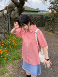 Adem Pocket Check Short Sleeve Shirt