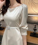 Preah Satin Belt One Piece