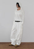 GOLGI HOODED HENLEY KNIT