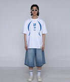 3Logo Smile Line Short Sleeve Tee