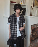 Alo summer linen checked shirt