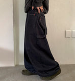 Feltani Heart Carpenter Denim Balloon Wide Pants