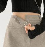 A-line Winter Mini Skirt