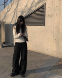 Dnie Cotton Bijou Wide Pants