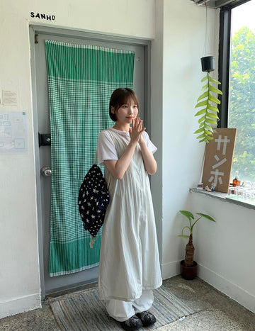 Tlund Summer Layered Nylon Sleeveless One Piece