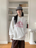 Aesop Y2K Cat Star Print Long Sleeve Hood Sweatshirt