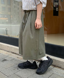 Ald Pin Tuck Banding Bermuda Cotton Pants