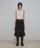 Faye Frill Midi Skirt