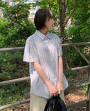 Viewer Summer Stripe Short Sleeve Shirt