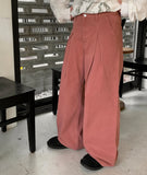 Gills pin tuck color wide pants