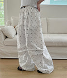 Hiryu Star Summer Banding Wide Pants