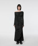 Handmade Twisted One-Shoulder Long Sleeve