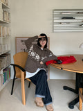 Accu Nordic Wool Mix Color Cardigan