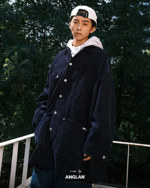anglan コーデュロイワークコートジャケット ANGLAN (アングラン) - [AG]コーデュロイワークコートジャケット