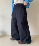 Yuiko Raw Wide Denim Pants