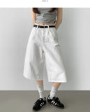Amecaji Street Bermuda Three Quarter Cotton Pants