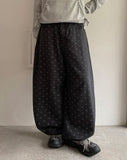 Felmo Star Cotton Balloon Wide Pants