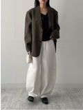 316 Rivet Balloon Wide Pants