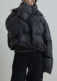 DUCK-DOWN HOOD PADDING