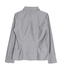 MIA STRIPE CROP SHIRT