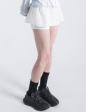 PANTS ON SKIRT