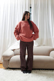 acrylic brush knit