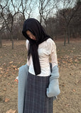 SHIRRING POLA TOP