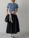 Alo Cotton Flare Skirt