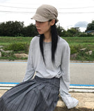 EDGE BUTTON HENLEY TEE