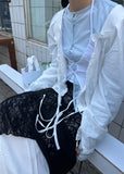 SHIRRING STRAP BL SH