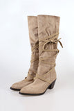 Amer strap suede boots