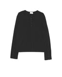 EDGE BUTTON HENLEY TEE