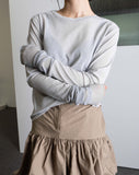 SEE-THROUGH HALF LONG SLEEVE