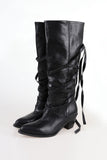 Amer strap suede boots