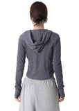 2BUTTON LOW HOOD