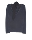 DRAPE STRAP NECK TEE