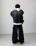 Aging Trucker Denim Jacket