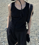 LAYERED STRAP SLEEVELESS