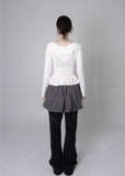 ROPE FRILL TOP