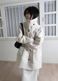 HANGE BUTTON MID COAT
