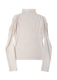 SHIRRING POLA TOP