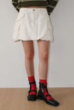 (with underpants) BALLOON POCKET MINI SKIRT