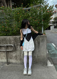 RIBBON SLEEVELESS OPS