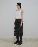 Faye Frill Midi Skirt